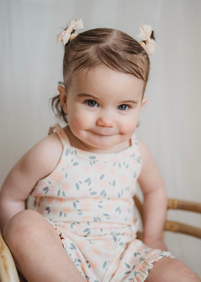 PEACHY FLORAL VEST