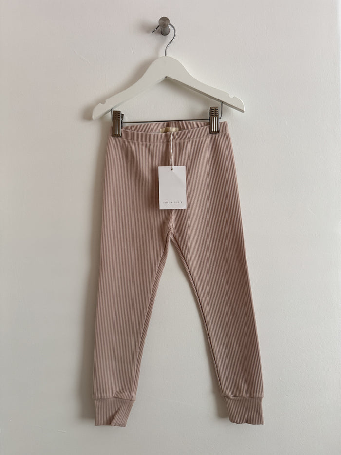 PRELOVED MUSHROOM LEGGINGS 4-5 YEARS
