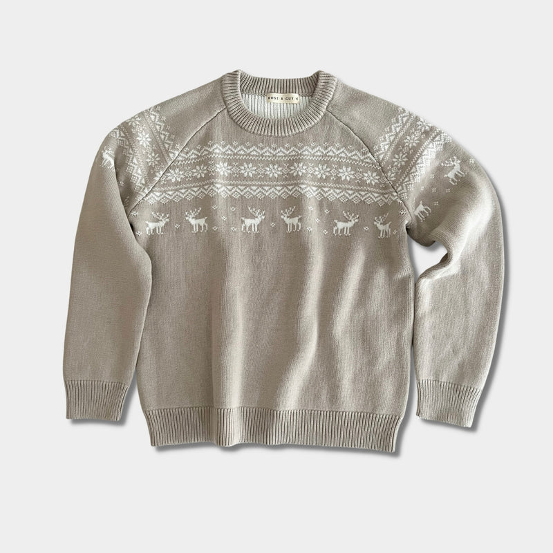 FAIRISLE KNITTED JUMPER - LADIES