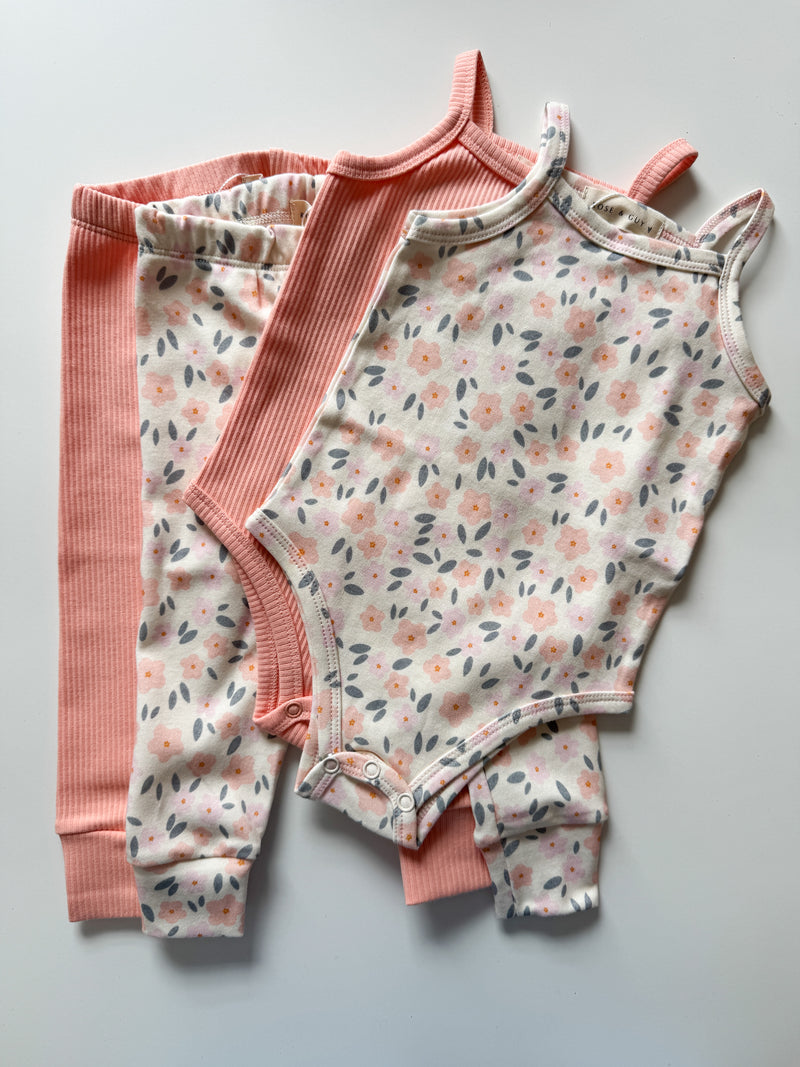 MULTIBUY LEGGING & VEST OFFER - PEACH